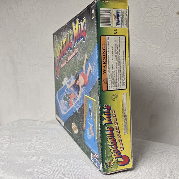 Empire Crocodile Mile Waterslide Splashdown Pool As Seen On TV Real Wet Game Toy - Picture 3 of 9
